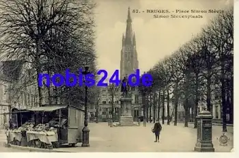 Bruges Place Stevin *ca.1915
