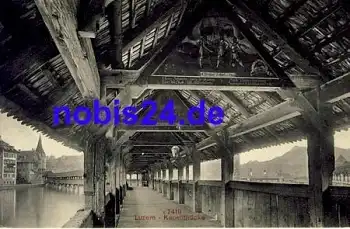Luzern Kapellbrücke *ca.1920