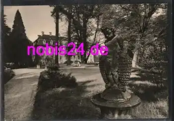 01877 Rammenau Barockschloss Putte Herbst *ca.1979