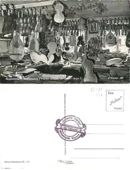 82481 Mittenwald Geigenbau F. Reiter Schöpfer Oktav-Geige * ca. 1950