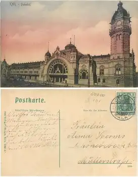 Köln Bahnhof o 27.8.1911