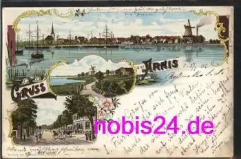 24399 Arnis Litho Windmühle o 5.1.1902