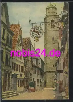 91550 Dinkelsbühl Gasthaus Altstadt *ca.1950