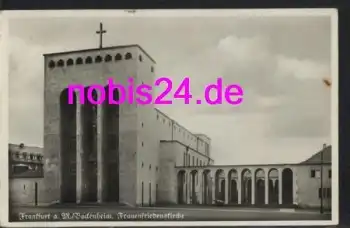 Bockenheim Frankfurt Main Frauenfriedenskirche o ca.1930