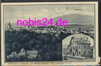 61300 Bad Homburg Gasthaus zur Brücke o ca.1935