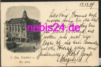 Frankfurt Main C Gins o 12.12.1907