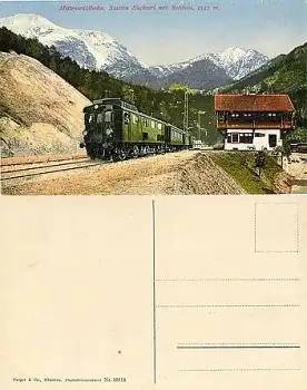 Mittenwaldbahn Station Hochzirl *ca. 1920