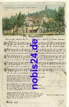 Anton Günther "Draakschenk" liedkarte Künstlerkarte o 1910