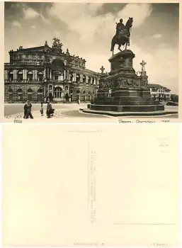 Dresden Opernhaus Semperoper *1959 Hahn-Foto10955