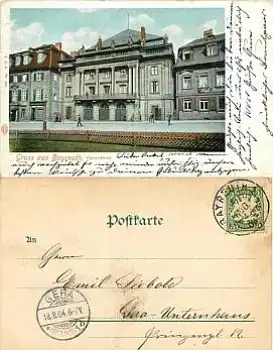 Bayreuth Opernhaus o 17.8.1904