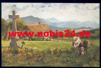 Vogesen Serie II Blatt 9 Hohnack Künstlerkarte H. Hoffmann *ca. 1910