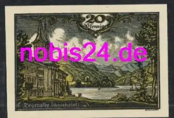 83684 Tegernsee Notgeld 20 Pfennige um 1920