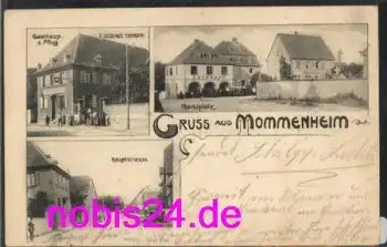Mommenheim Gasthaus Rathaus o ca.1900