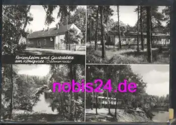 06905 Dübener Heide Ferienheim Königsee *ca.1980