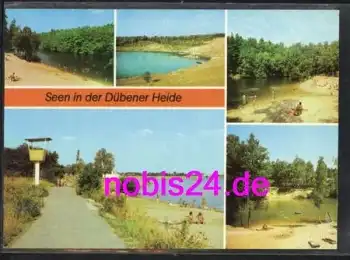 06905 Dübener Heide Roter See Königsee *ca.1986