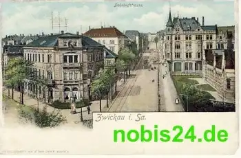Zwickau Bahnhofstrasse  *ca.1915