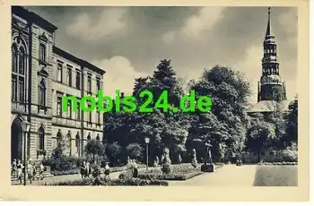 Zwickau Albertplatz Dom Schule o 1934