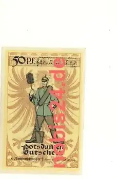 Potsdam Notgeld 50 Pfennige um 1920