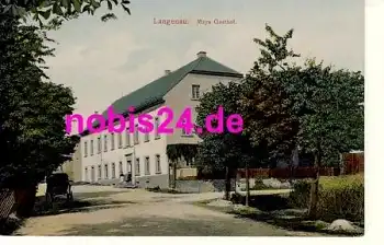 09636 Langenau Mays Gasthof o 2.3.1908
