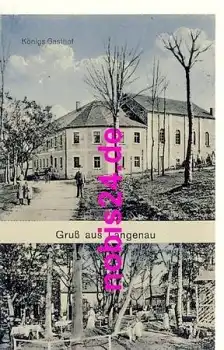 09636 Langenau Königs Gasthof 3.6.1916