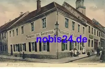 01877 Bischofswerda Gasthaus Gambrinus o 1907