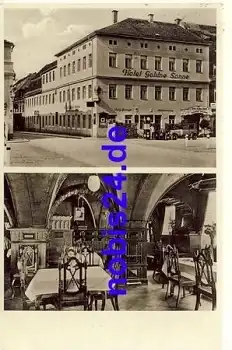 01877 Bischofswerda Hotel "Goldene Sonne" o 1932