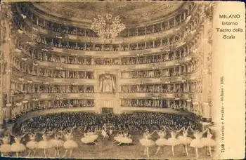 Milano Interno Teatro della Scala (Ballett) * ca. 1910