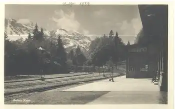 Brünig Kulm Bahnhof  *ca. 1932