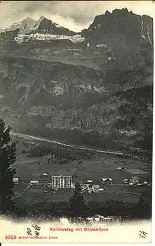 Kandersteg mit Doldenhorn * ca. 1910