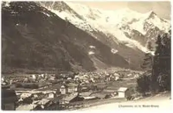 Chamonix et le Mont-Blanc, * ca. 1910