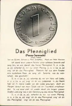 Das Pfenniglied - Penny Serenade * ca. 1930