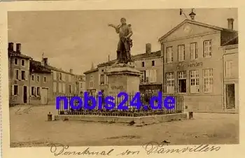 Damvillers Denkmal ca.1915