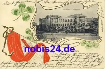 Strassburg Elsass Universität o 1905