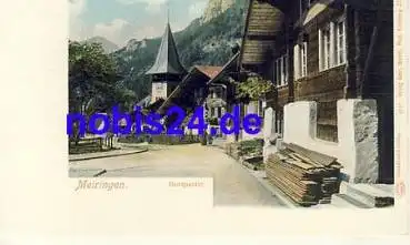 Meiringen Dorfpartie *ca.1900