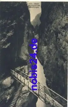 Meiringen Aareschlucht *ca.1915