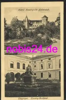 Göggingen Augsburg Hessing Denkmal Anstalt o ca.1914