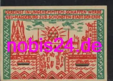 Magdeburg Notgeld 50 Pfennige 1921