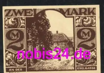 Paderborn Notgeld 2 Mark 1921