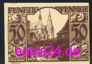 Paderborn Notgeld 50 Pfennige 1921