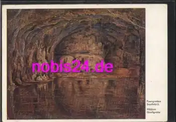 07318 Saalfeld Höhlen Feengrotte Quellgrotte *ca.1956