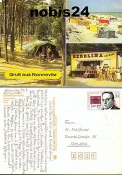 18565 Nonnevitz Camping Zirkus Berolina o ca. 1980