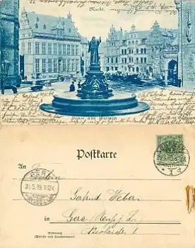 Bremen Markt o 30.5.1899