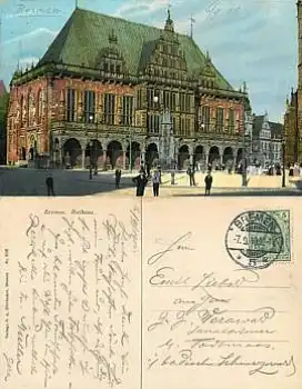 Bremen Rathaus o 7.9.1910