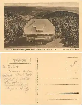 77889 Seebach Hornisgrinde Gasthaus   6.5.1924