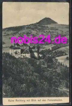73033 Ruine Rechberg Hohenstaufen o 4.5.1911