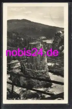 02797 Jonsdorf Ausblick an der Orgel o ca.1956