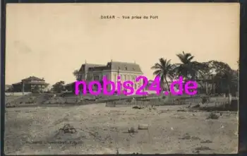 Senegal Dakar Vue prise du Port  o ca.1929