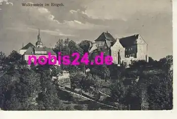 09429 Wolkenstein Burgansicht *ca.1920