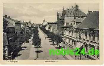 39638 Gardelegen Bahnhofstrasse o ca.1915