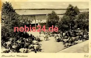 Wannsee Berlin Strandbadgastätte o 1941